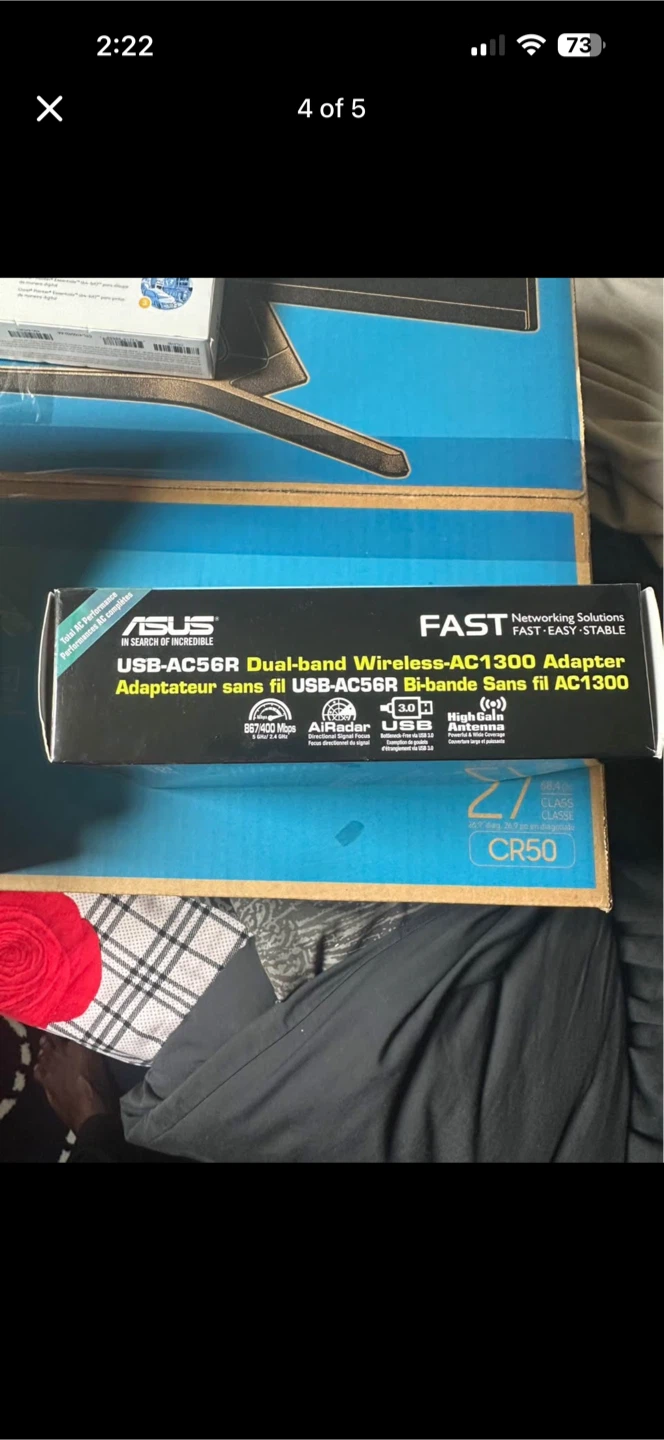 ASUS USB-AC56R Dual-Band Wireless-AC1300 Adapter - photo 4