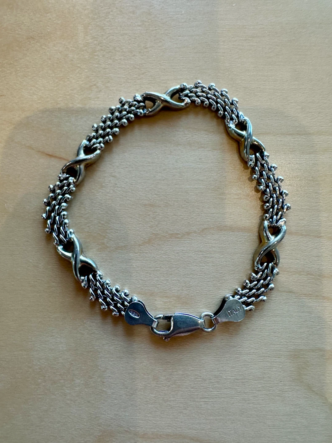 Sterling Silver Bracelet Made in Italy - photo 2