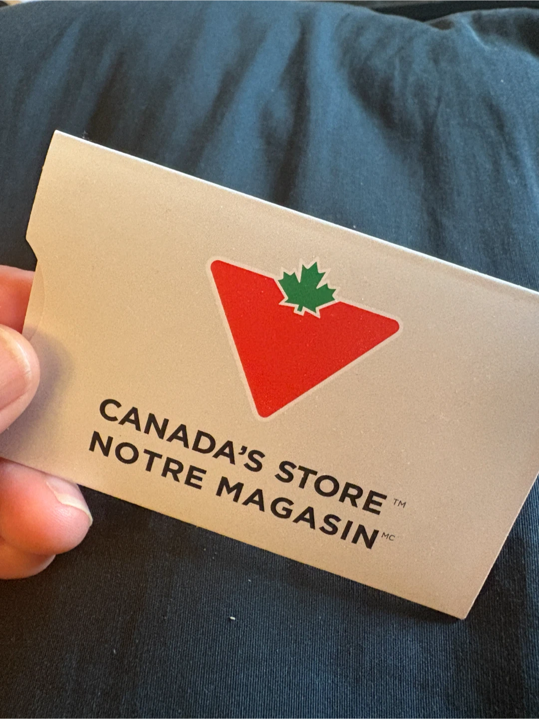 Canadian tire card