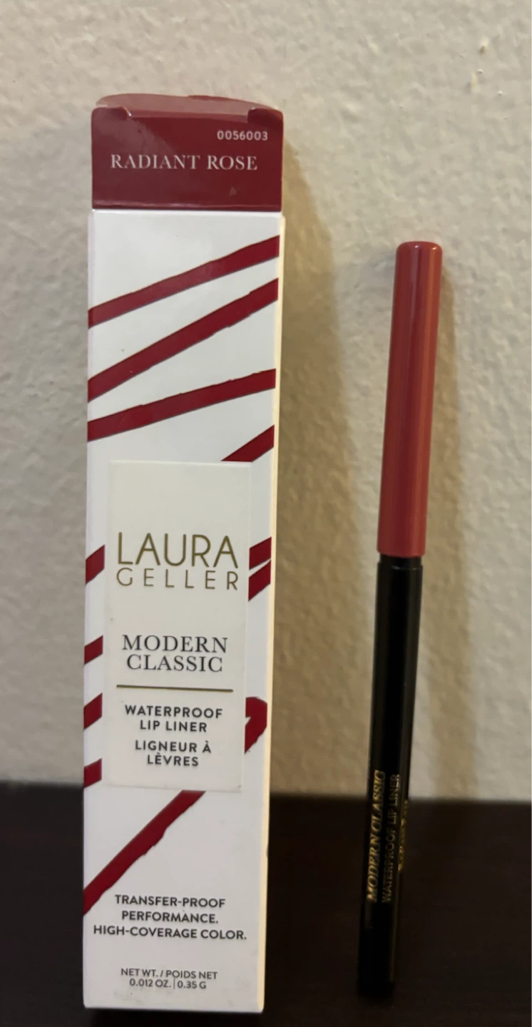 NEW-Laura Geller Radiant Rose Waterproof Lip Liner