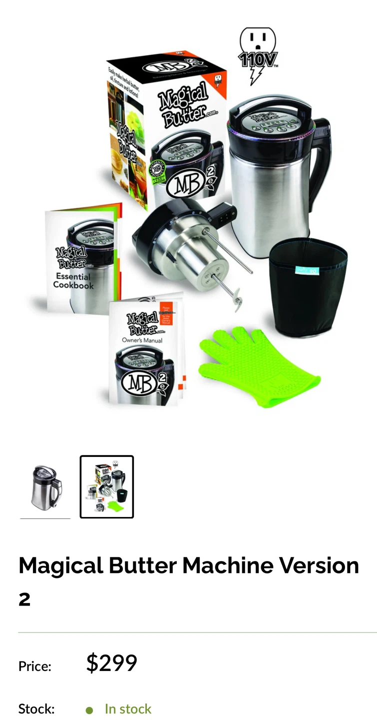 Magical Butter Botanical Extractor Machine & Accessories - photo 2