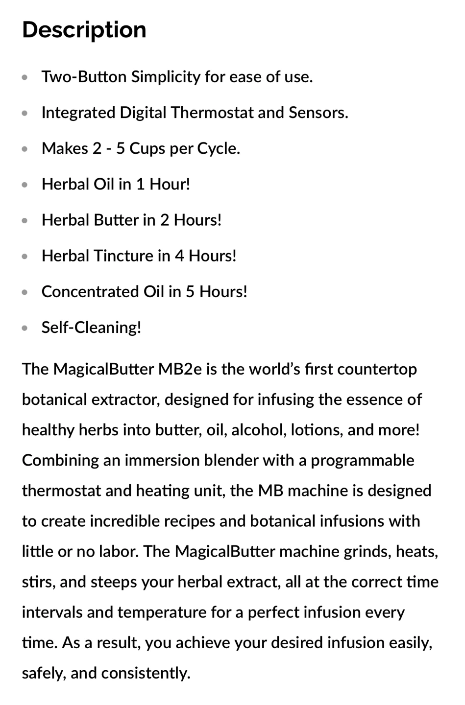 Magical Butter Botanical Extractor Machine & Accessories - photo 3