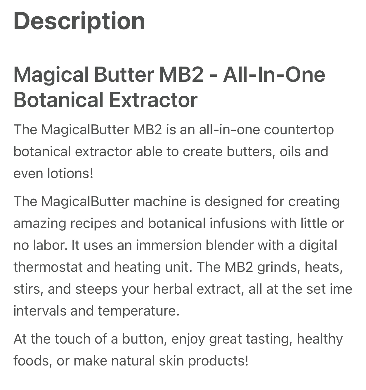 Magical Butter Botanical Extractor Machine & Accessories - photo 5