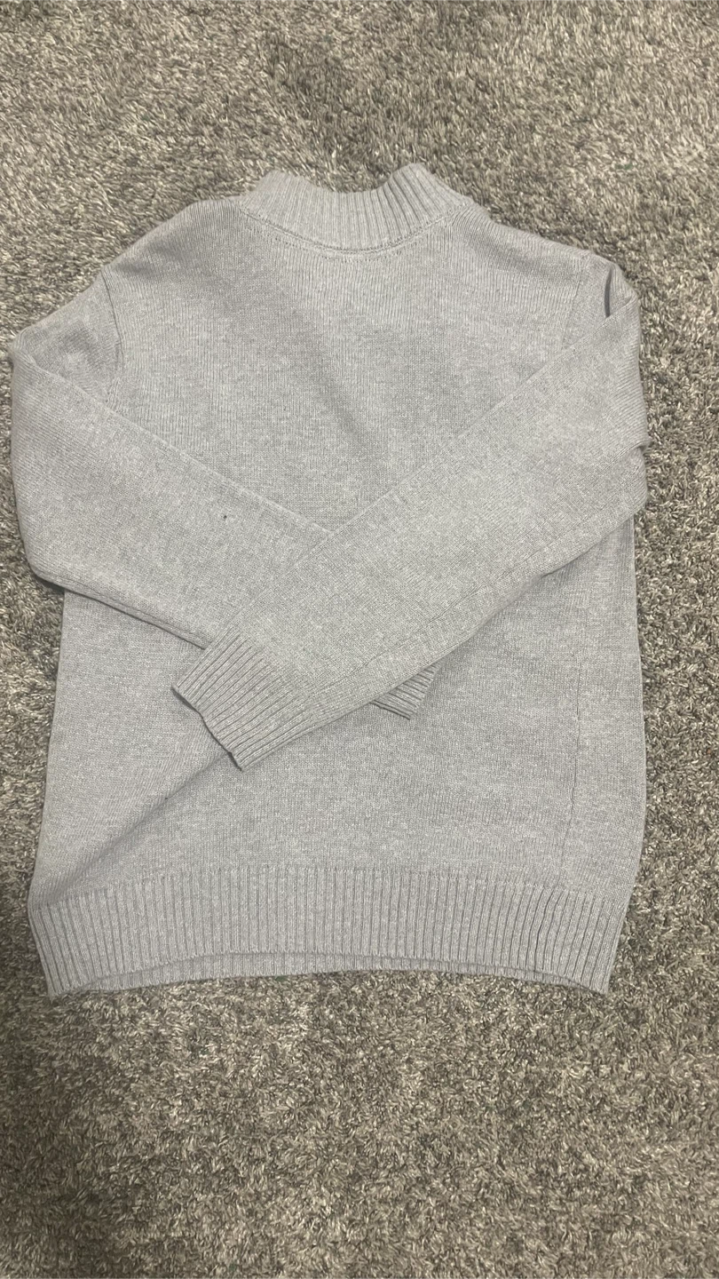 Tommy Hilfiger Half-Zip Sweater - Grey - XL YOUTH - photo 2