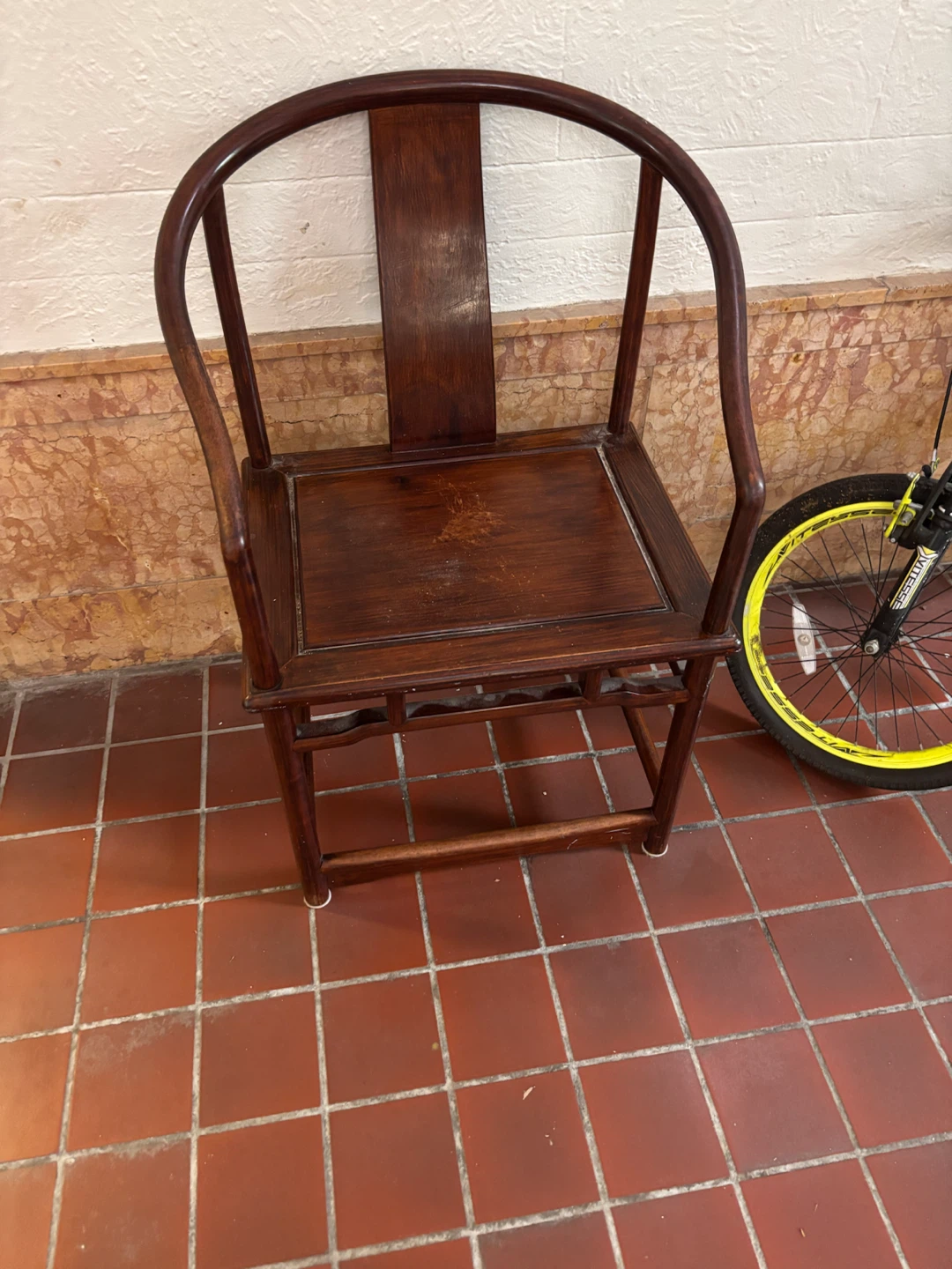 Antique Wooden Armchair