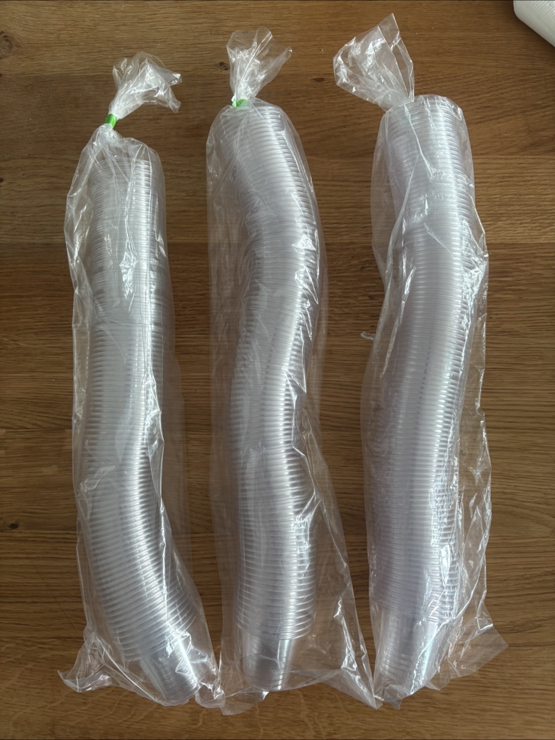 Clear Plastic Cups - 300 pieces - 1 oz