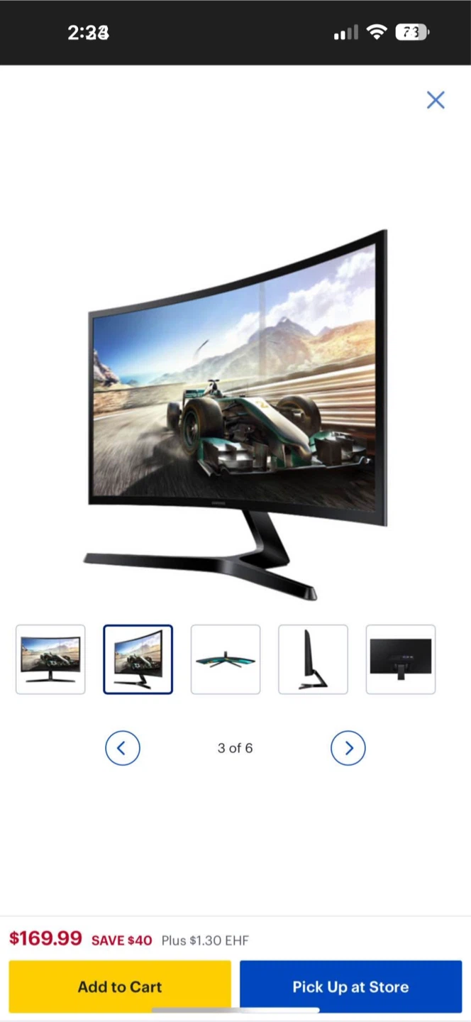 Samsung 27" Curved Monitor - photo 2