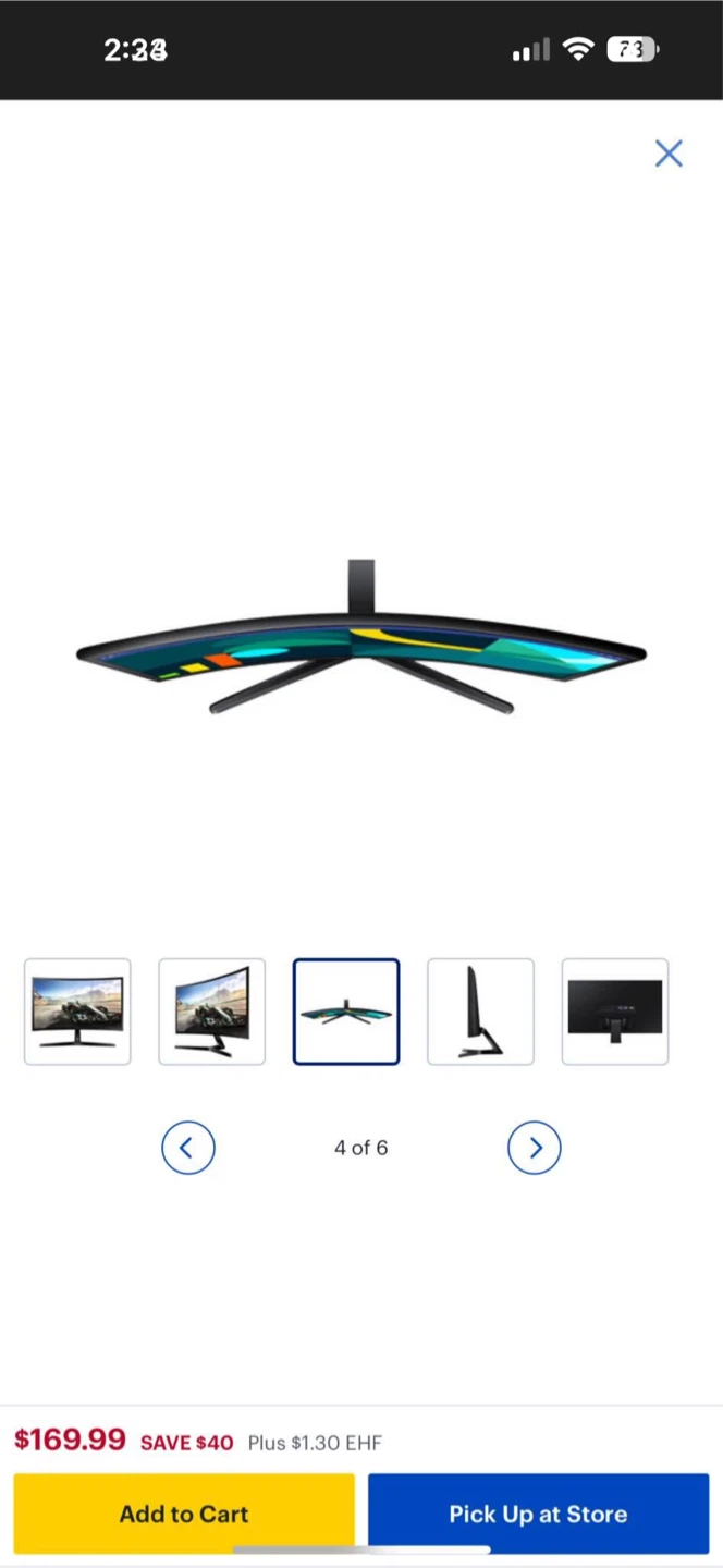 Samsung 27" Curved Monitor - photo 4