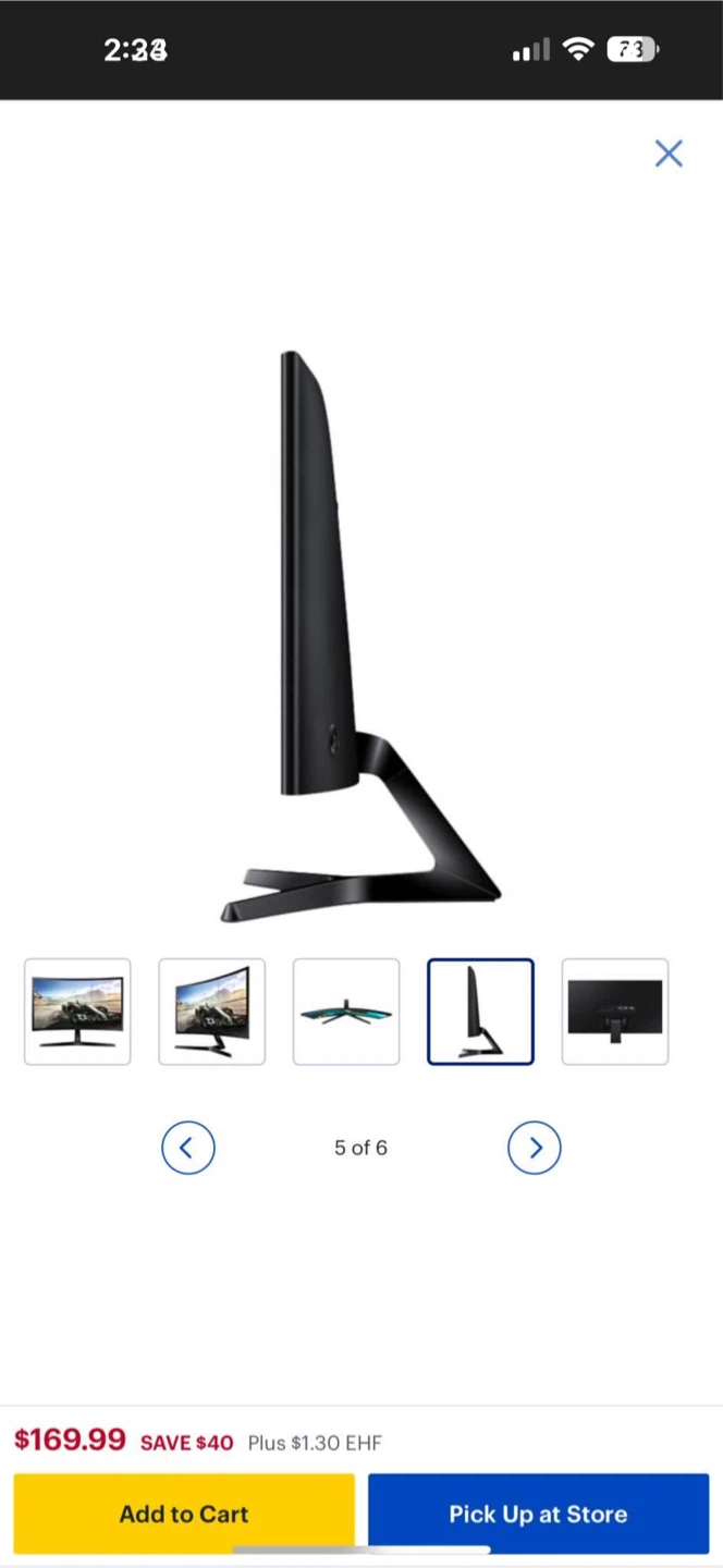 Samsung 27" Curved Monitor - photo 5