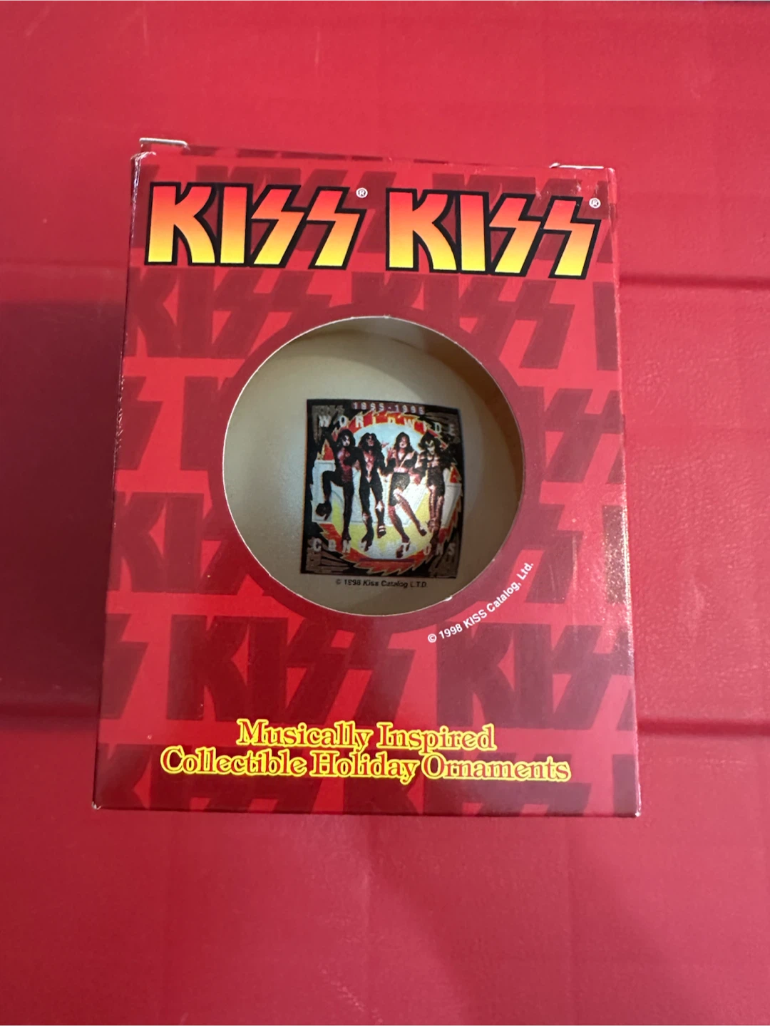 KISS Musically Inspired Collectible Holiday Ornament