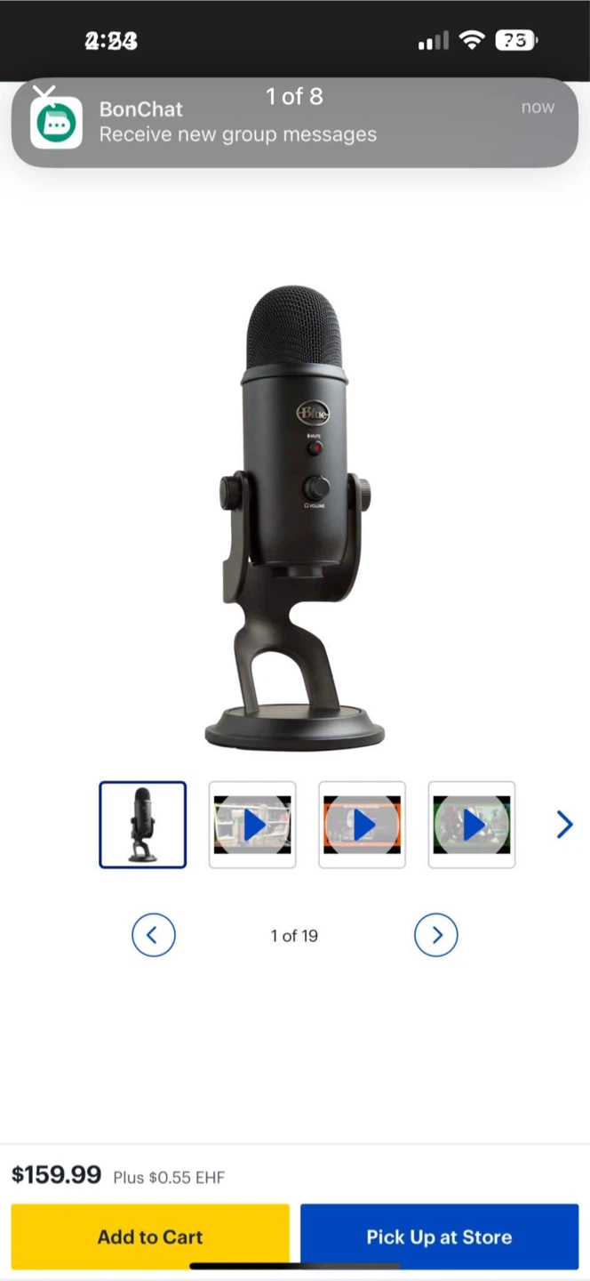 Blue Yeti USB Microphone