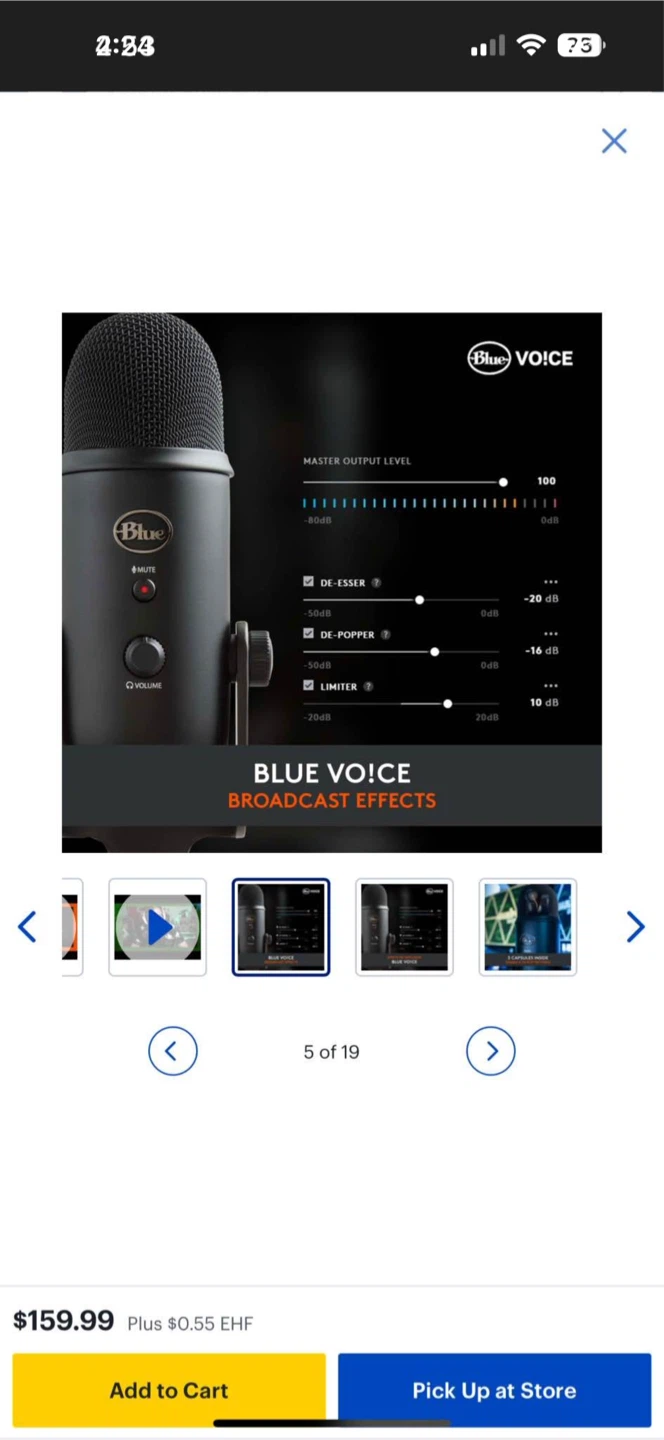 Blue Yeti USB Microphone - photo 2