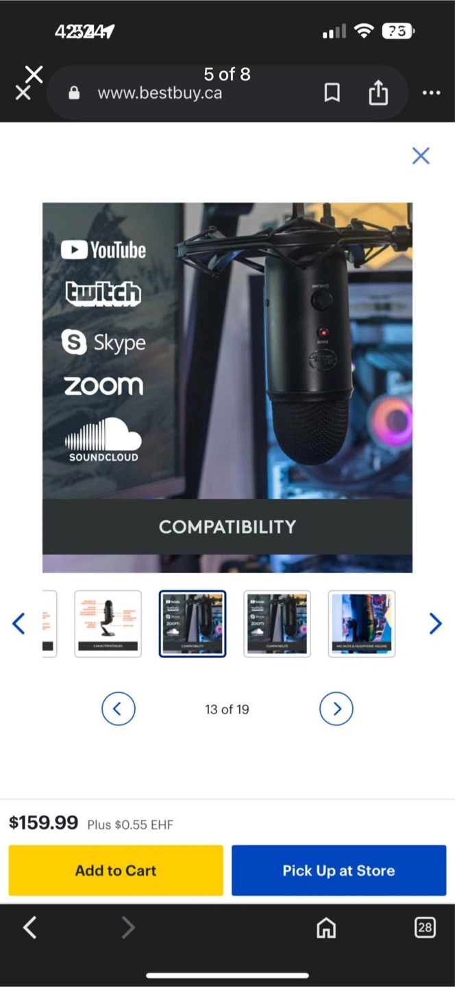 Blue Yeti USB Microphone - photo 5