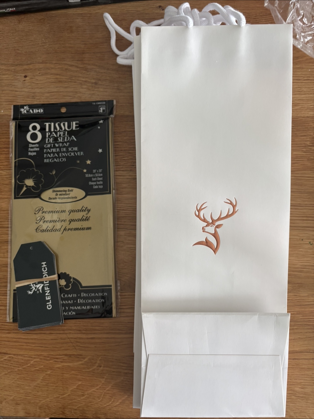 Gift Bags x 7 + Gift Wrap + Gift Tags