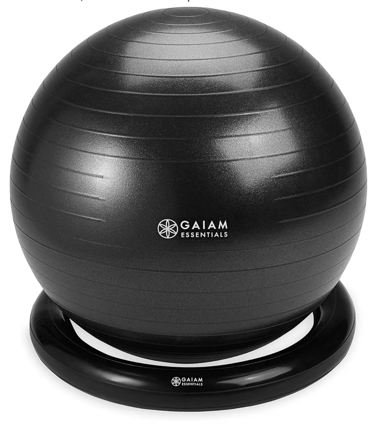 Gaiam Exercise Ball & Base