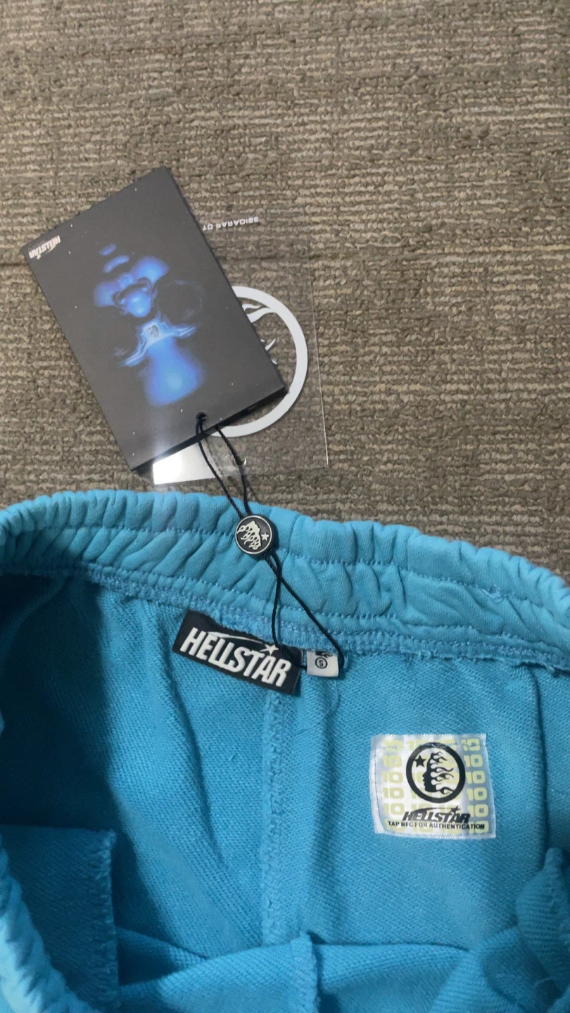 Hellstar Shorts Baby Blue - photo 2