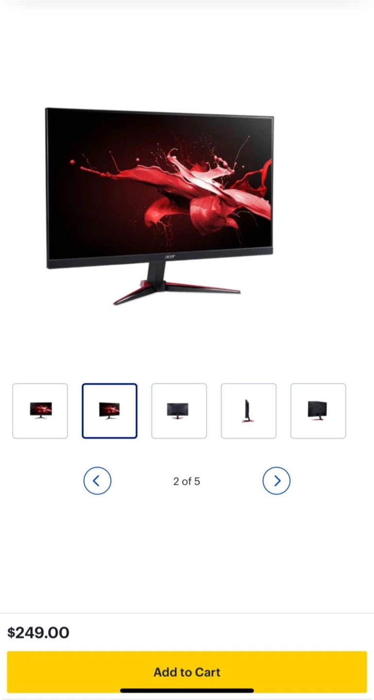 Acer Nitro 5 Gaming Monitor - photo 2