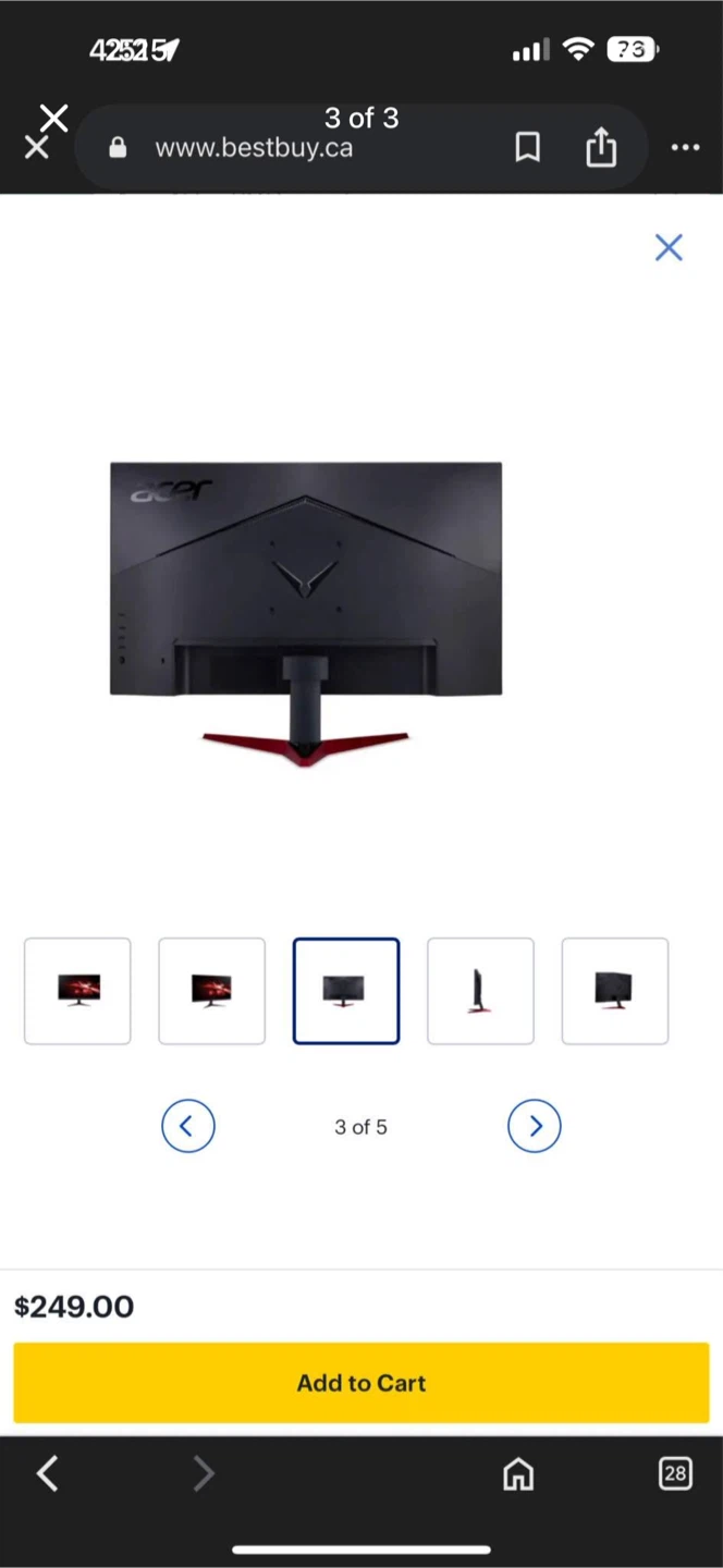 Acer Nitro 5 Gaming Monitor - photo 3