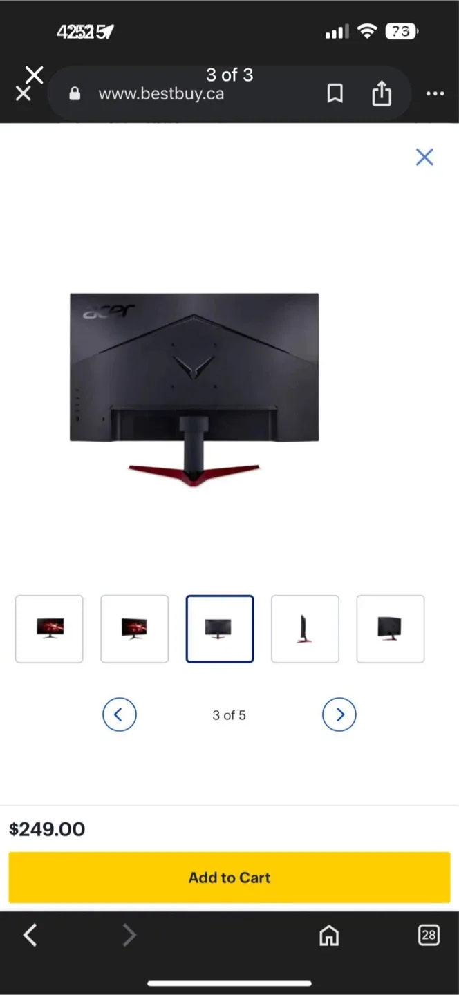 Acer Nitro 5 Gaming Monitor - photo 3