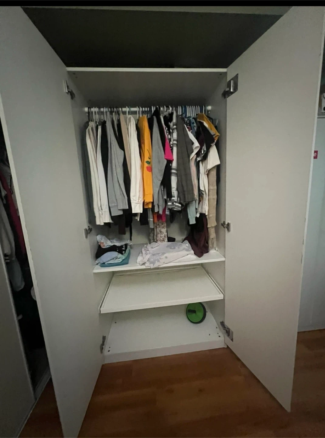 Dresser with Mirror and Wardrobe