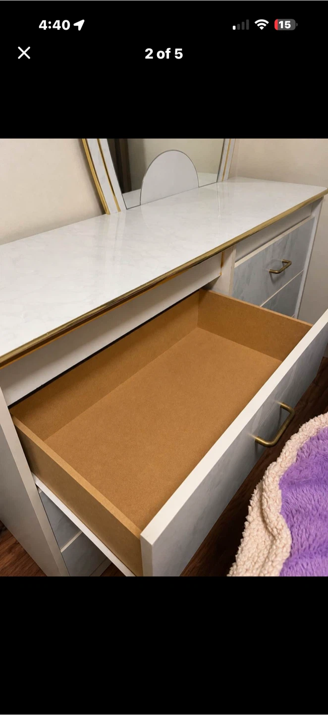 Dresser with Mirror and Wardrobe - photo 4