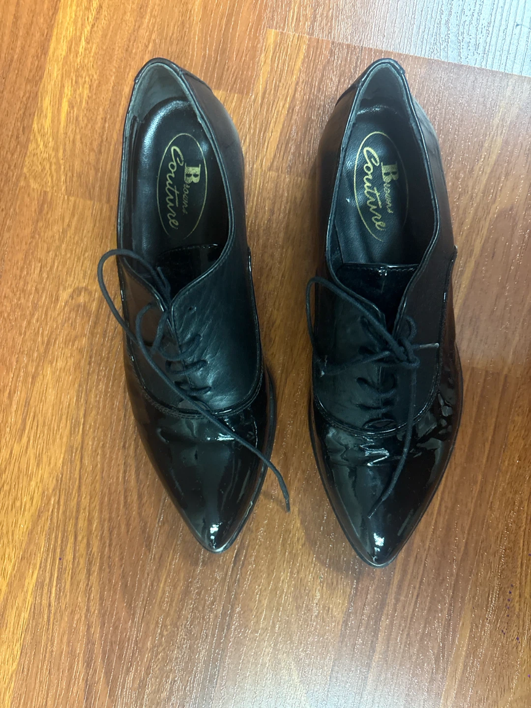 Browns Couture Women's Black Oxfords - photo 3