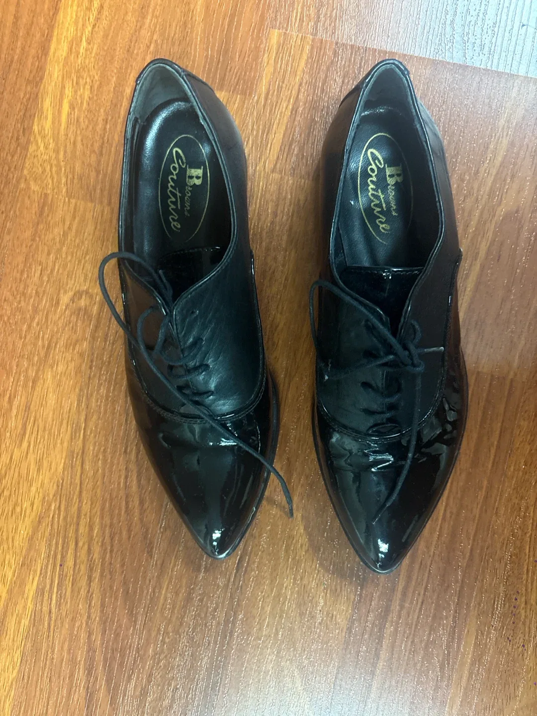 Browns Couture Women's Black Oxfords - photo 3