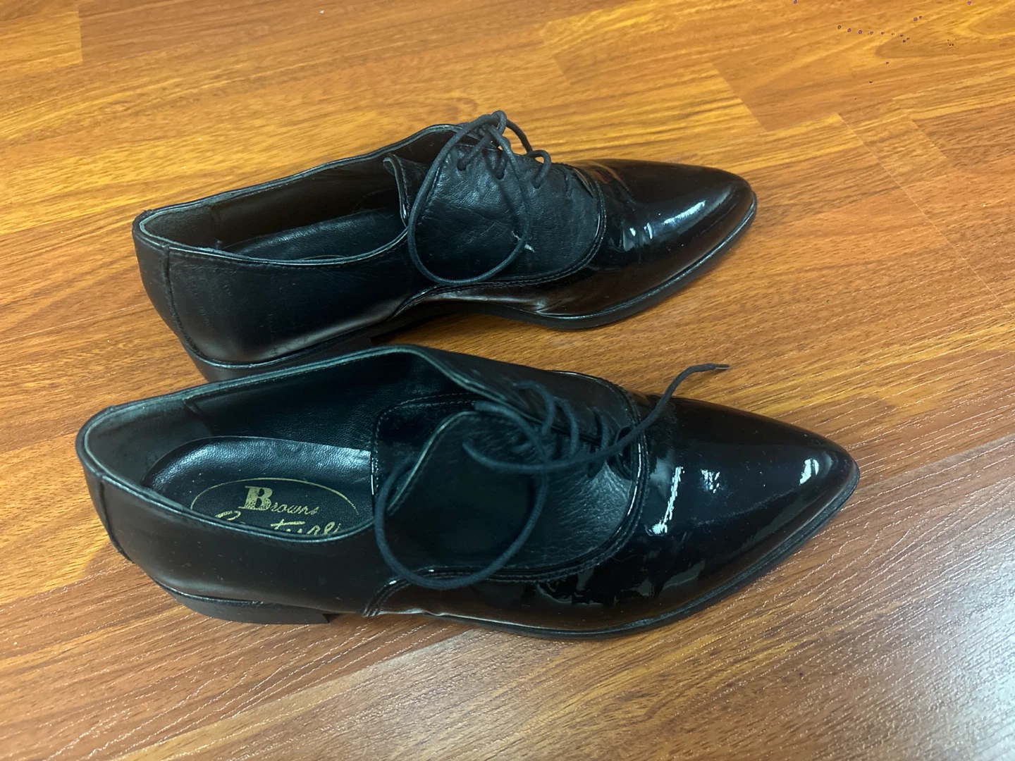 Browns Couture Women's Black Oxfords - photo 2