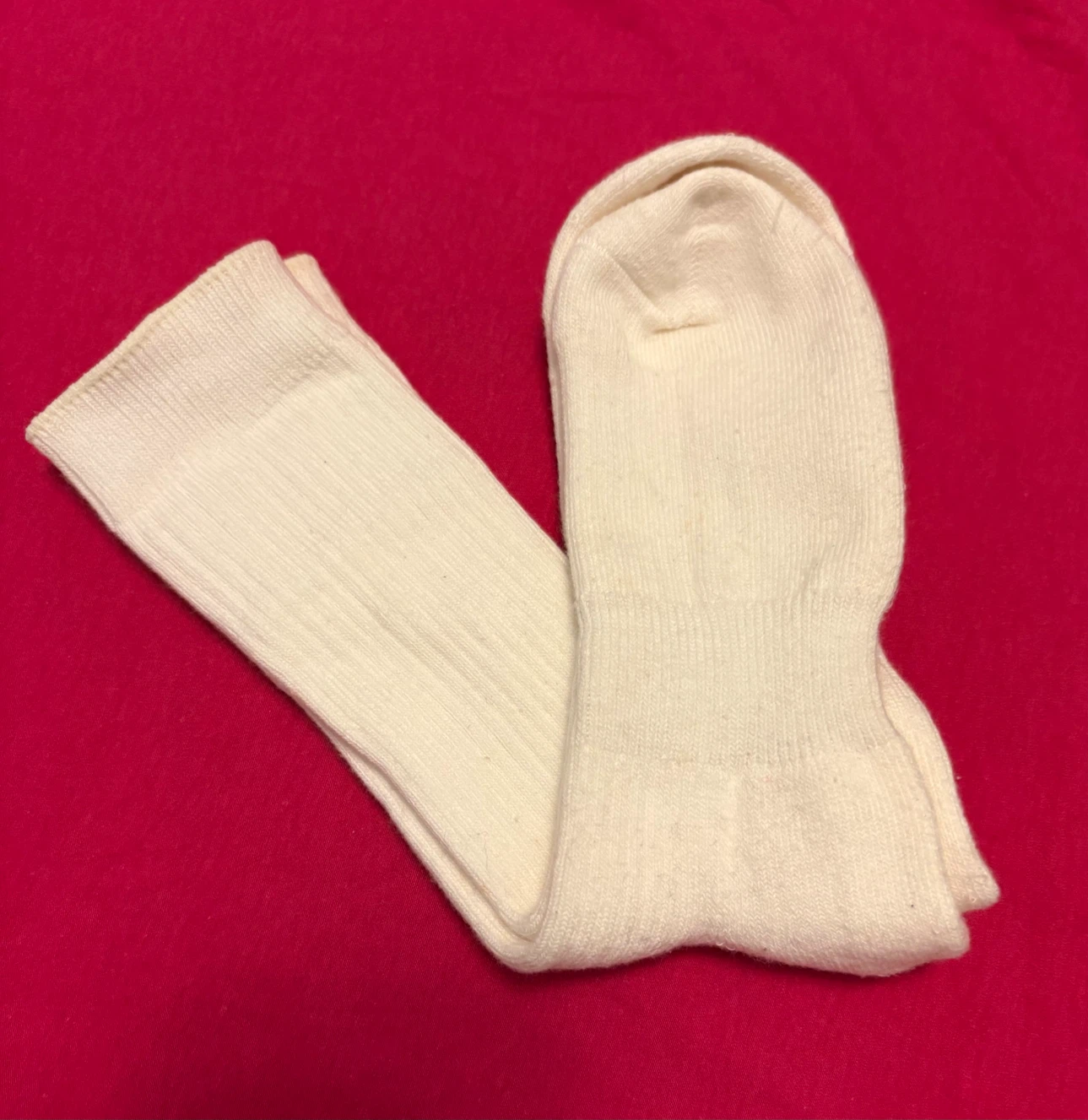 New two pair of White Crew Socks - photo 3