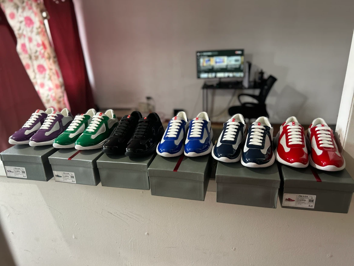 Designer Sneakers Size 8,9 and 10 available