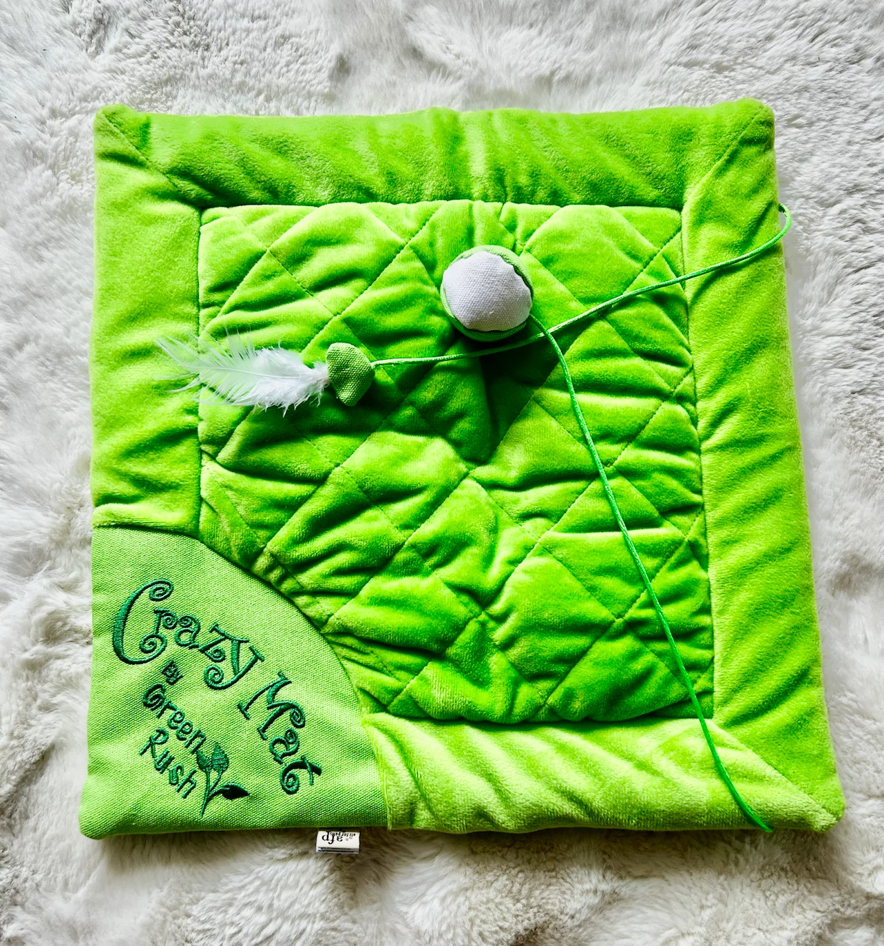 Cardboard Cat Scratcher TV Lounge Box & Crazy Play Mat - photo 4