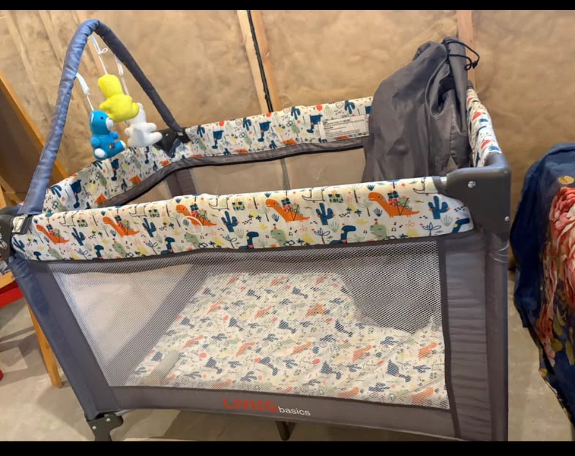 LIVING basics Playpen with Mobile - photo 3