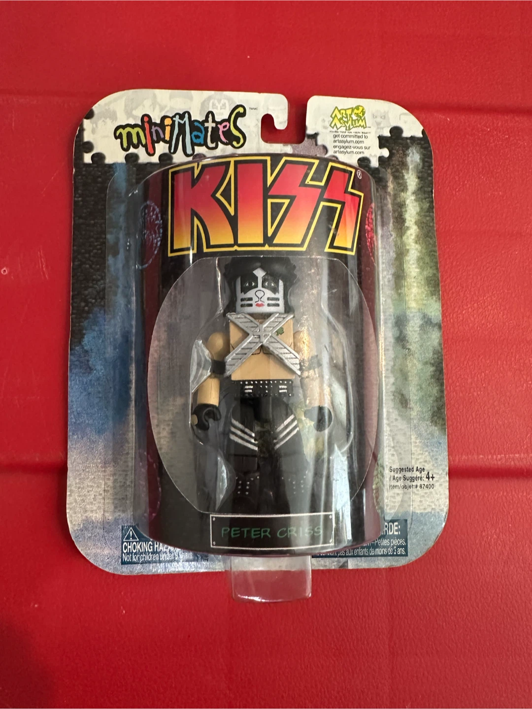 KISS Peter Criss Minimates Action Figure