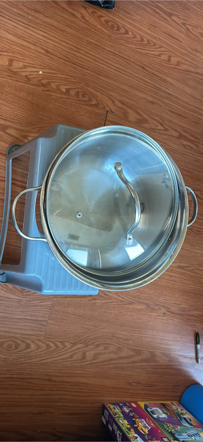 Stainless Steel Stock Pot with Lid (approx 8ltr ) - photo 3