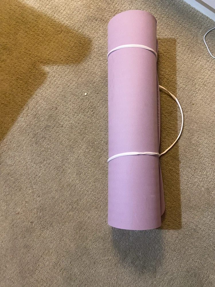 Yoga Mat with Floral Design - photo 3