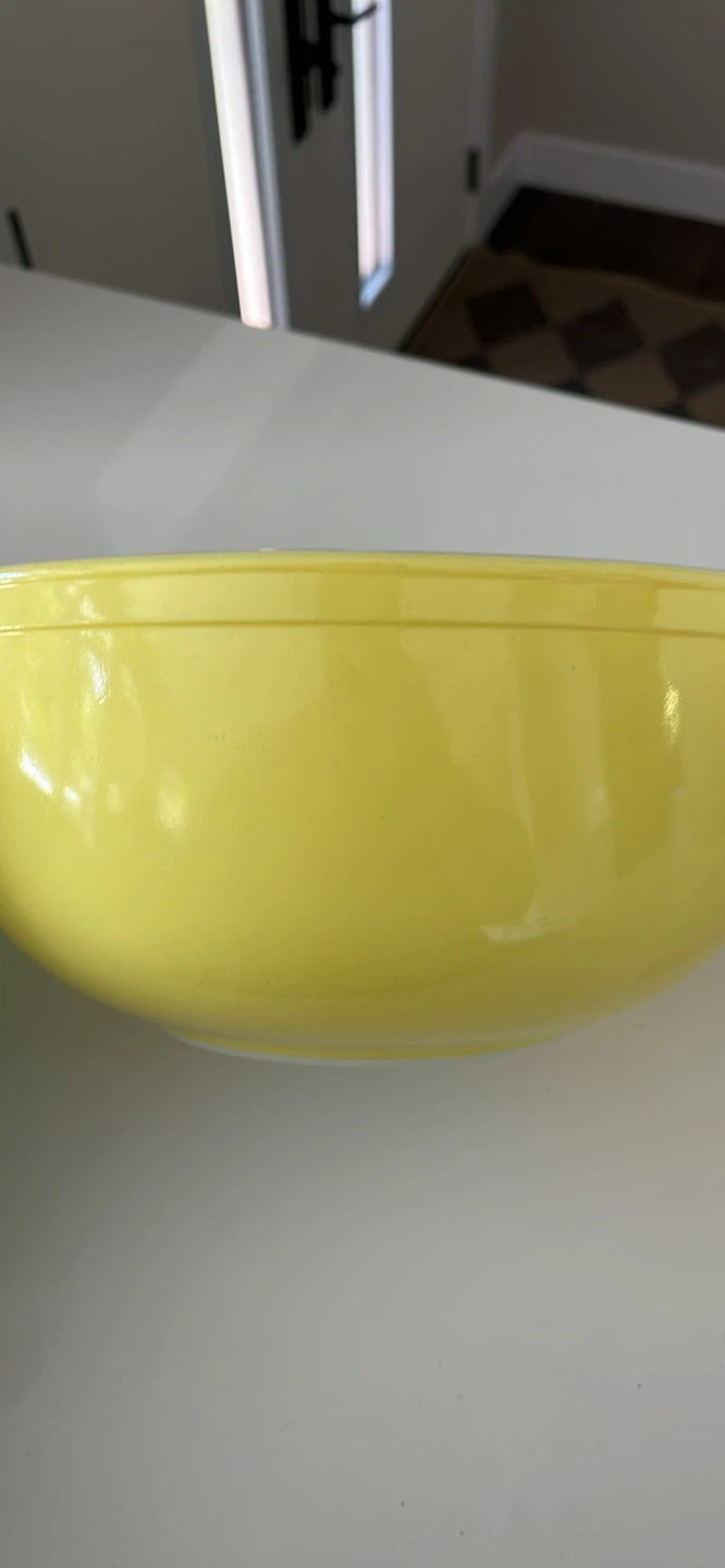 Vintage Pyrex primary color mixing bowl set - photo 5