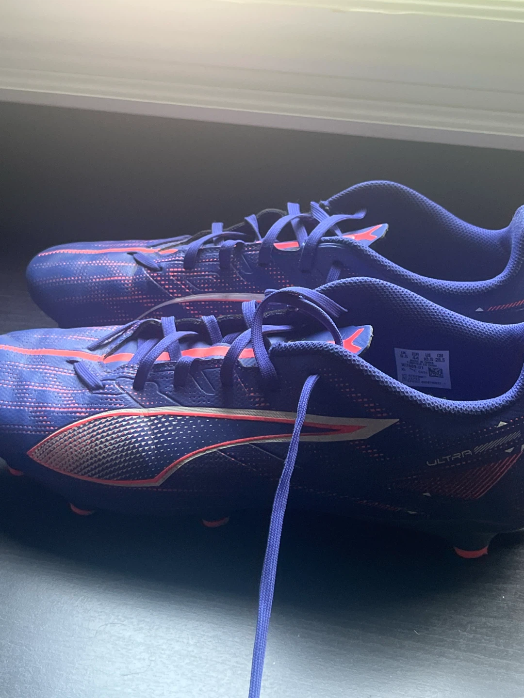 Puma Ultra Soccer Cleats (Men’s 10.5) - Purple/Pink