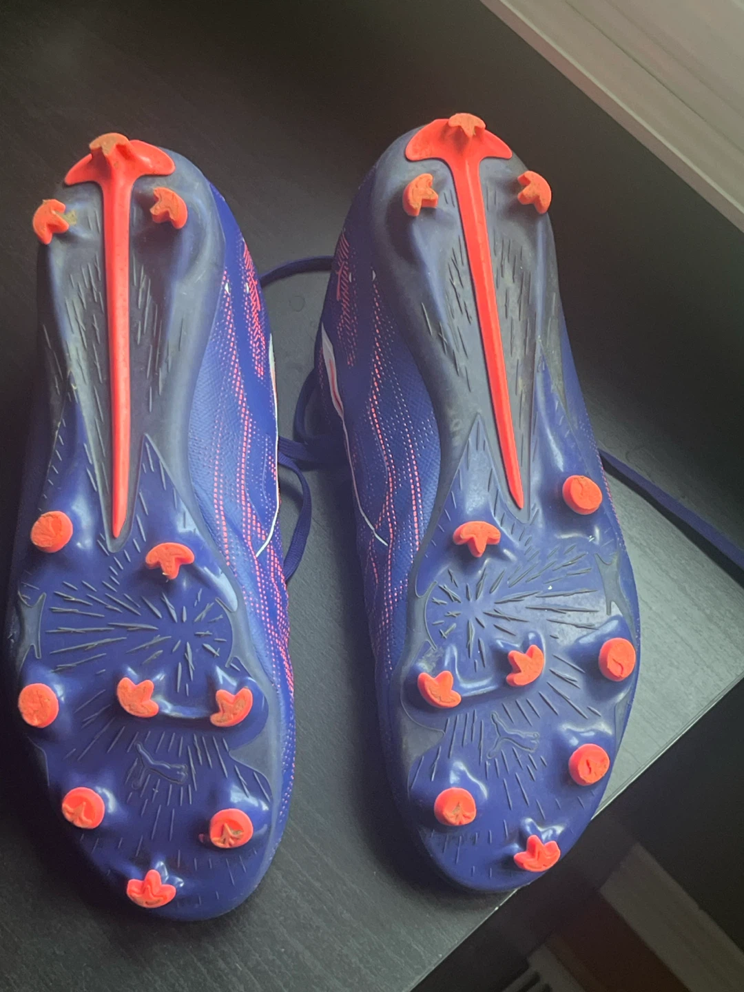 Puma Ultra Soccer Cleats (Men’s 10.5) - Purple/Pink - photo 3