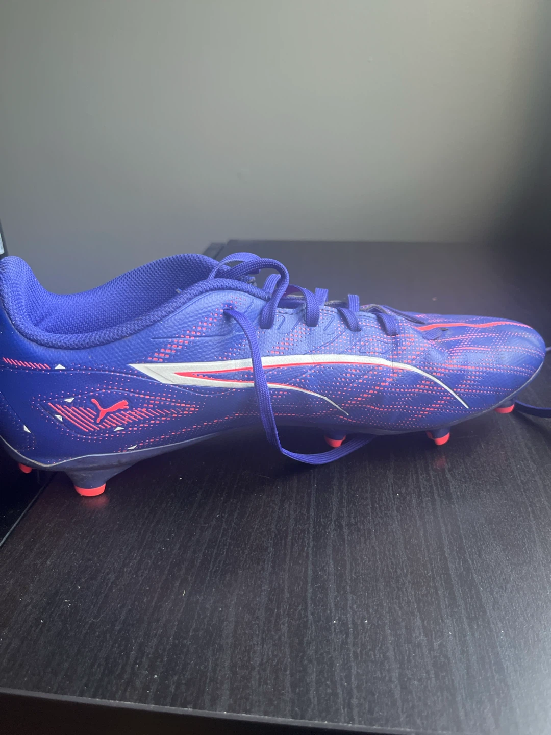 Puma Ultra Soccer Cleats (Men’s 10.5) - Purple/Pink - photo 4