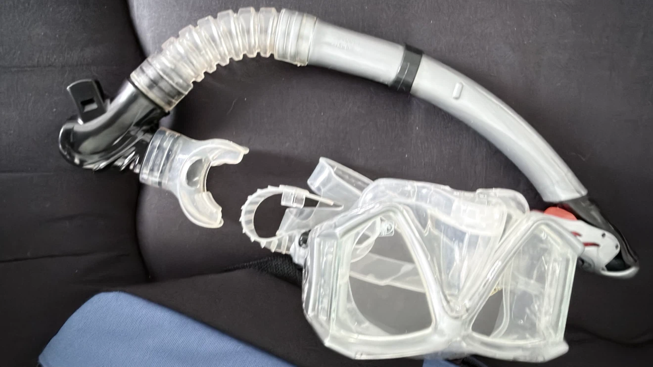 Snorkel Set with Fins and Mask - photo 3