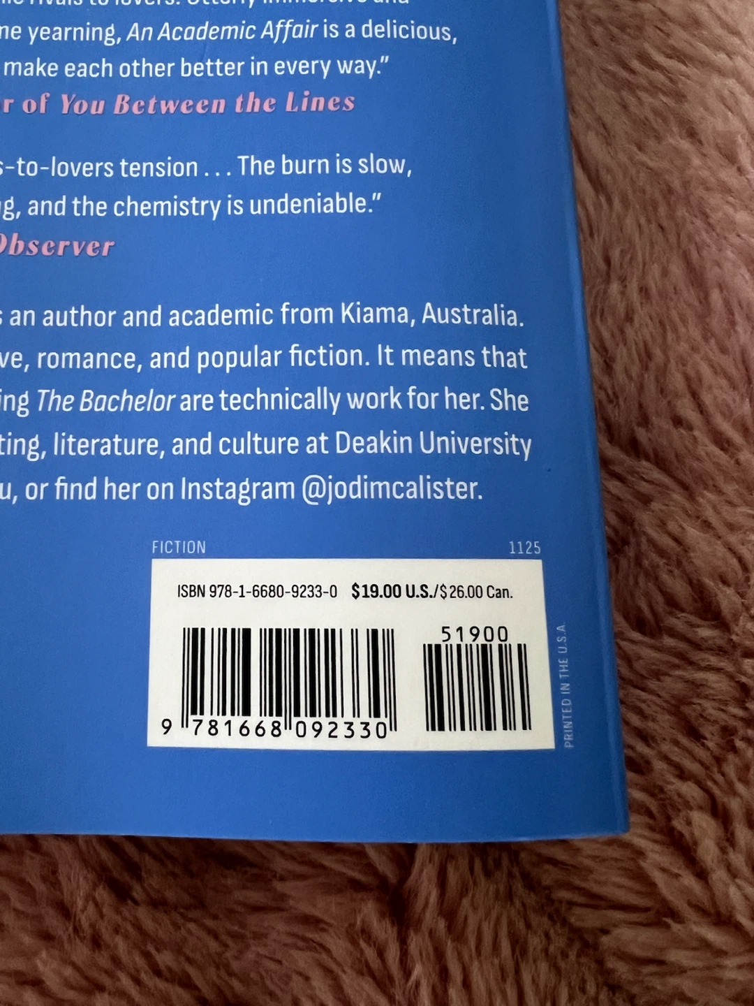An Academic Affair by Jodi McAlister Novel - photo 2