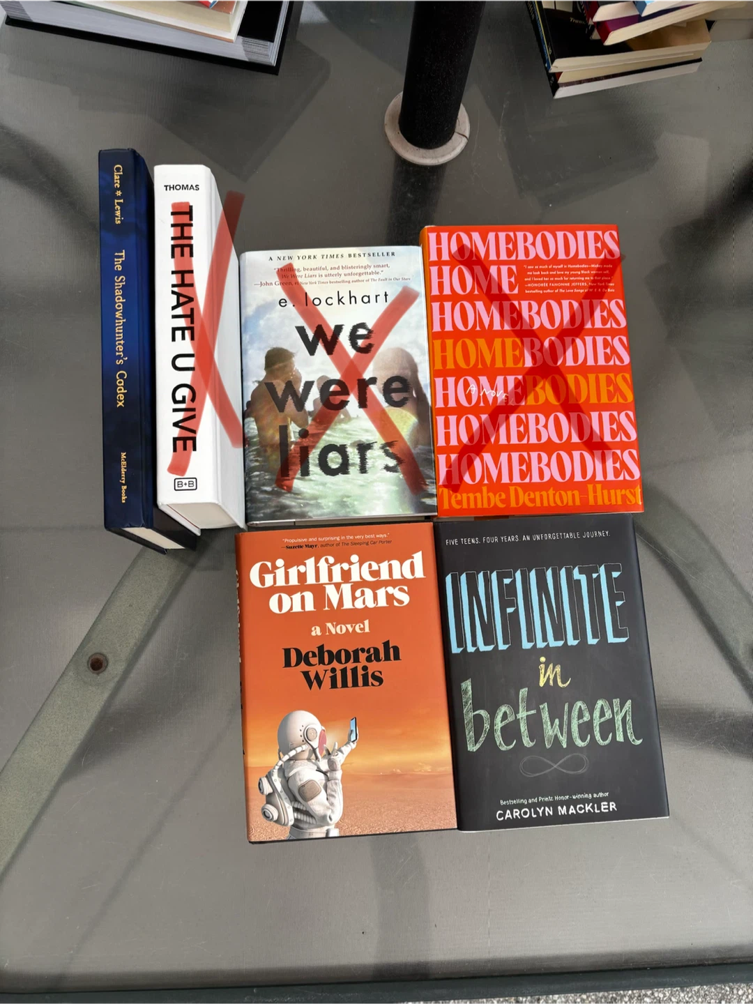 Hardcover books - $2 each