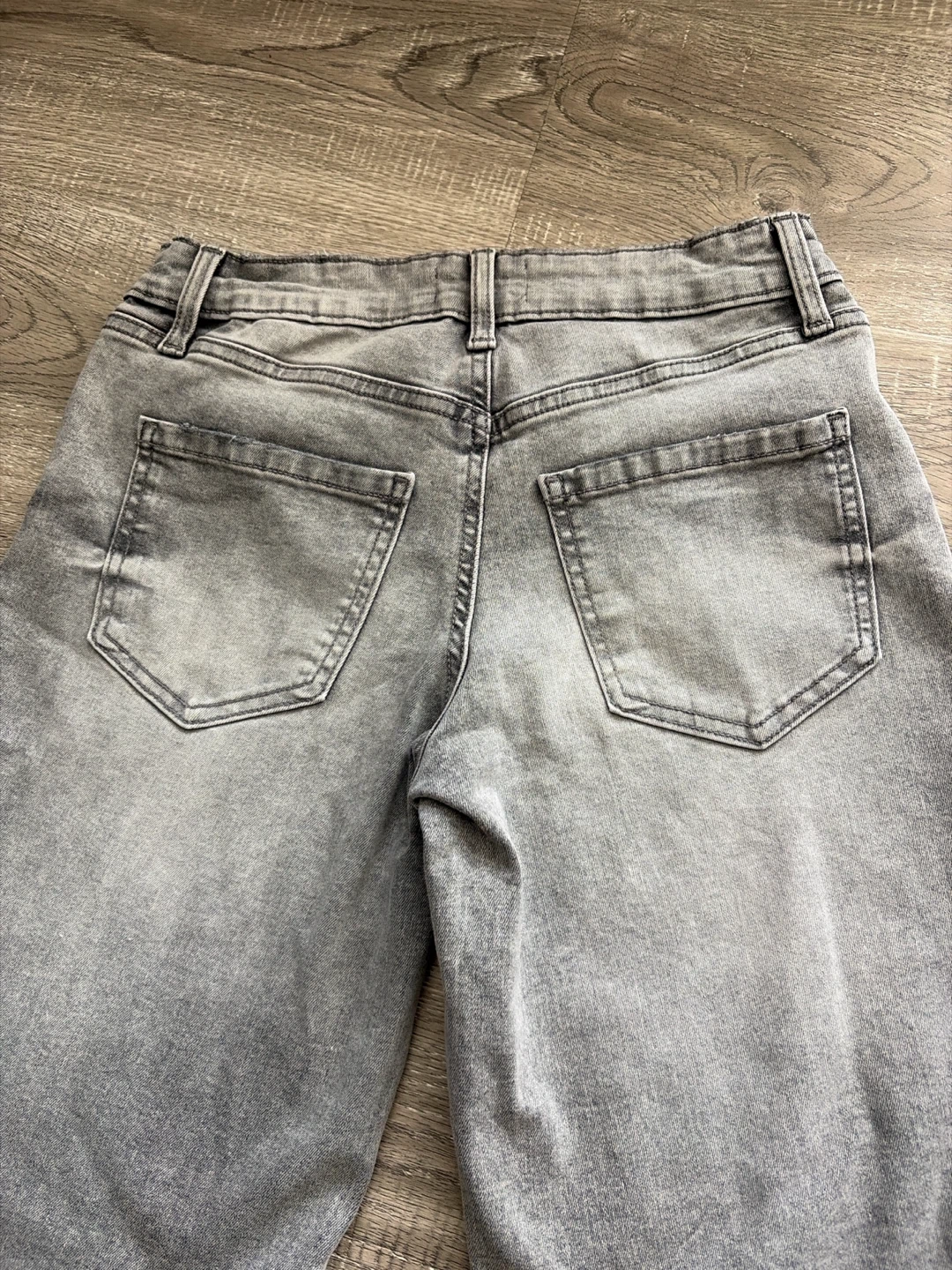 Baggy Grey Denim Jeans - photo 2