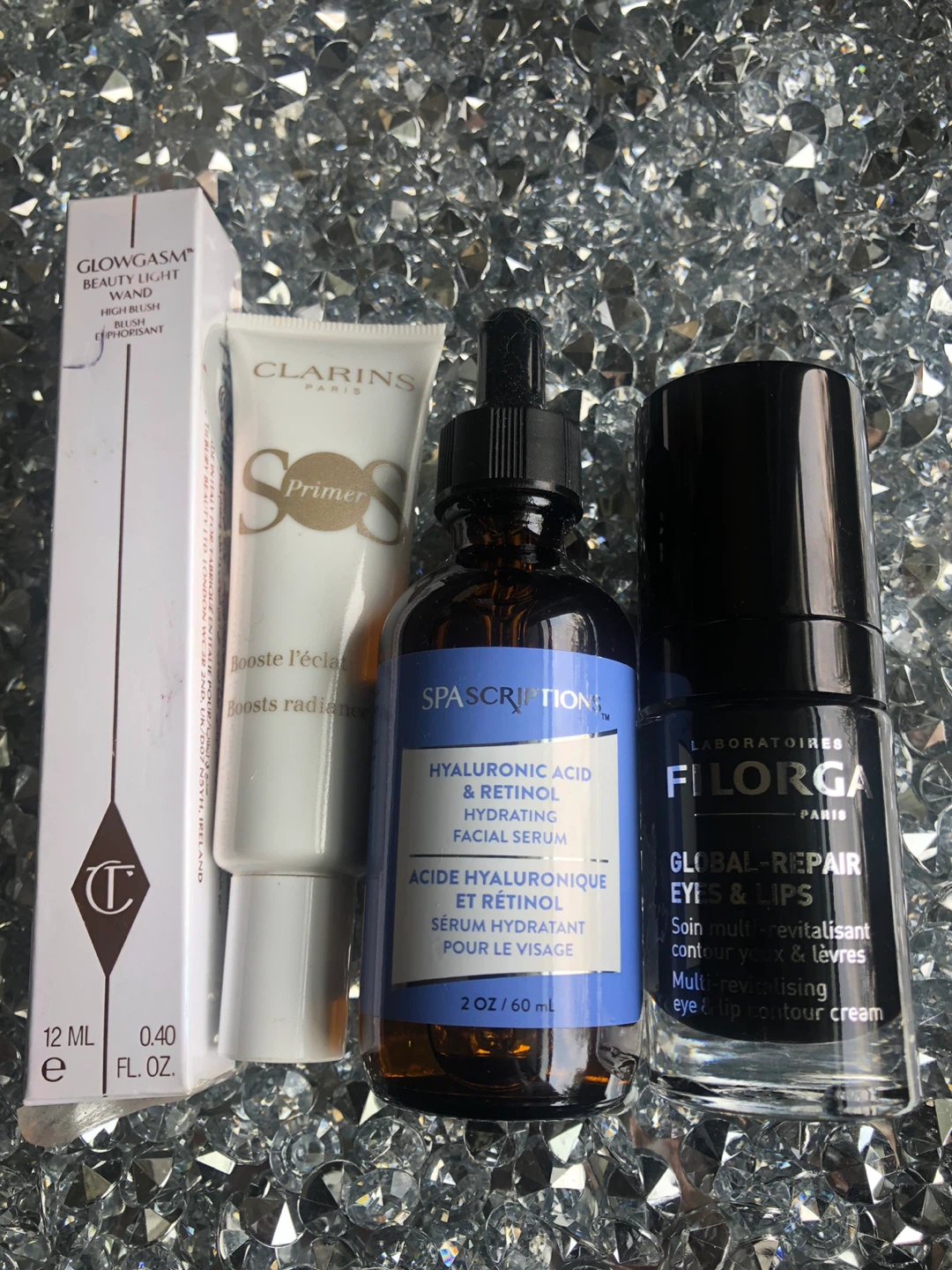 LOT: Charlotte Tilbury, Clarins, & Filorga Skincare Set