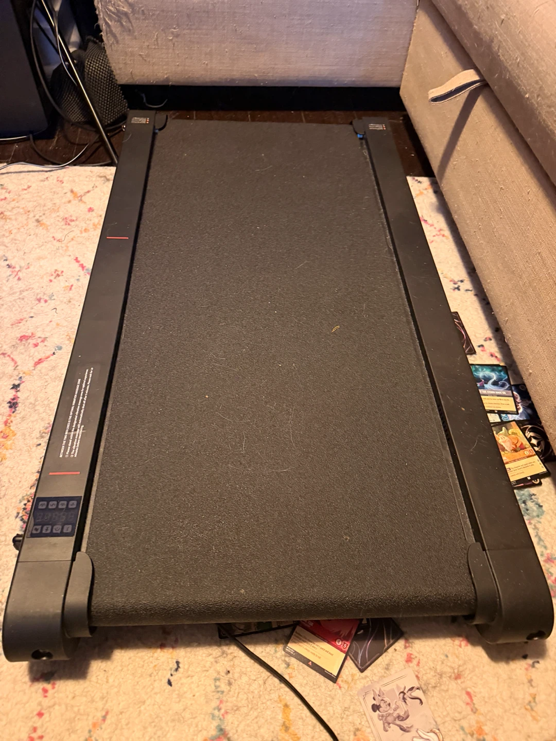 Black Under-Desk Walking Treadmill - photo 3