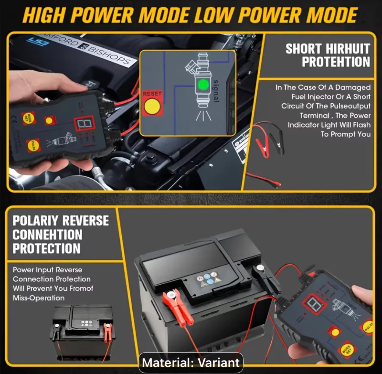 Fuel Injector Tester And Cleaner Tool Kit - photo 4