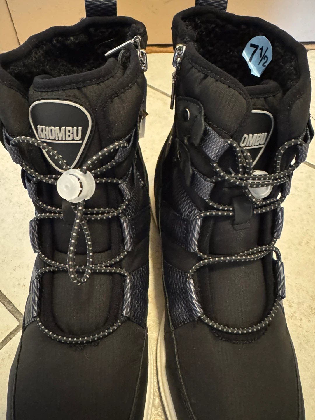 Khombu Women's Winter Boots Size 7.5
