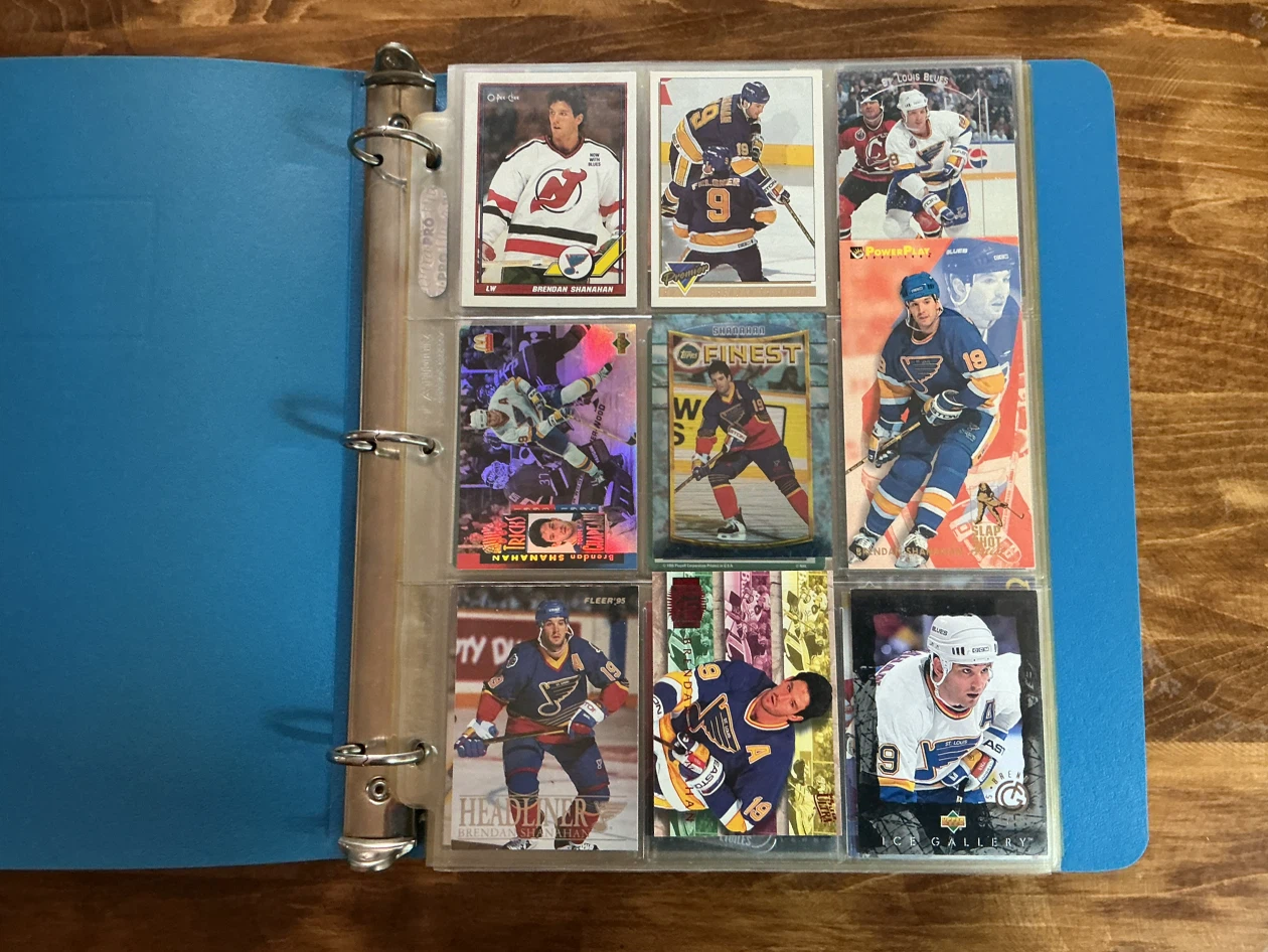 Brendan Shanahan Hockey Card Collection Binder - photo 2