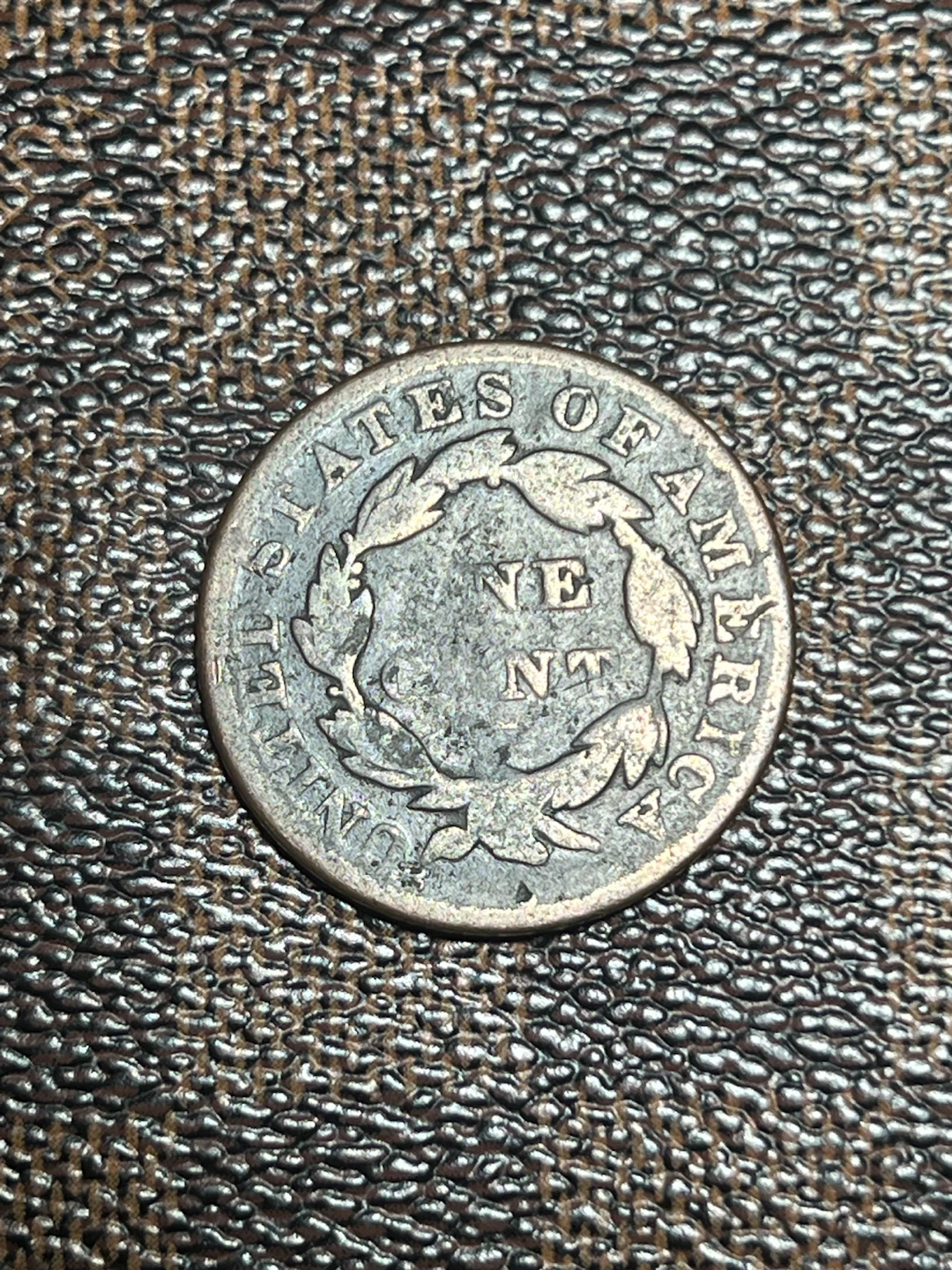 1829 medium letter Large Cent Coin - photo 2