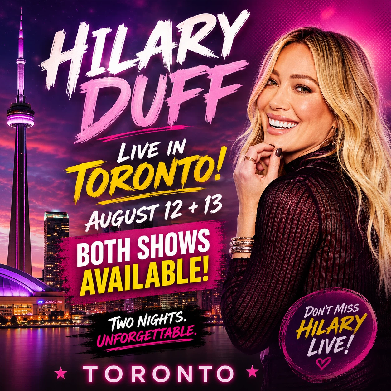 Hilary Duff - Aug 12/13 - BEST PRICES!